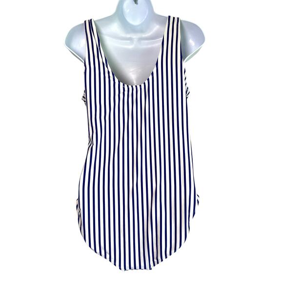Cabana Life x Talbots Tie Front One Piece Bathing Suit Womens Large NWT - Picture 2 of 6